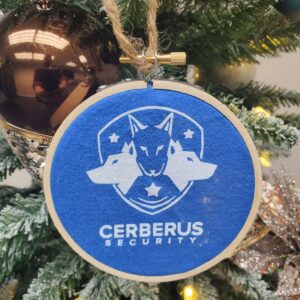 Cerberus Security Christmas Ornament